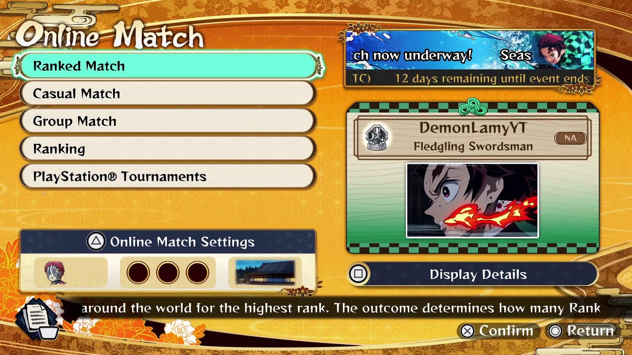Quick Rank Sess | DEMON SLAYER THE HINOKAMI CHRONICLES 2