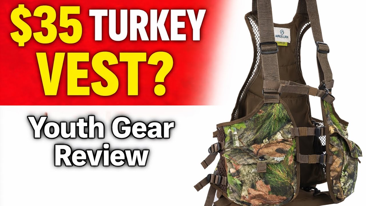 Детский спортивный жилет Magellan Youth Turkey Vest (Academy Sports) – честный 5-минутный обзор