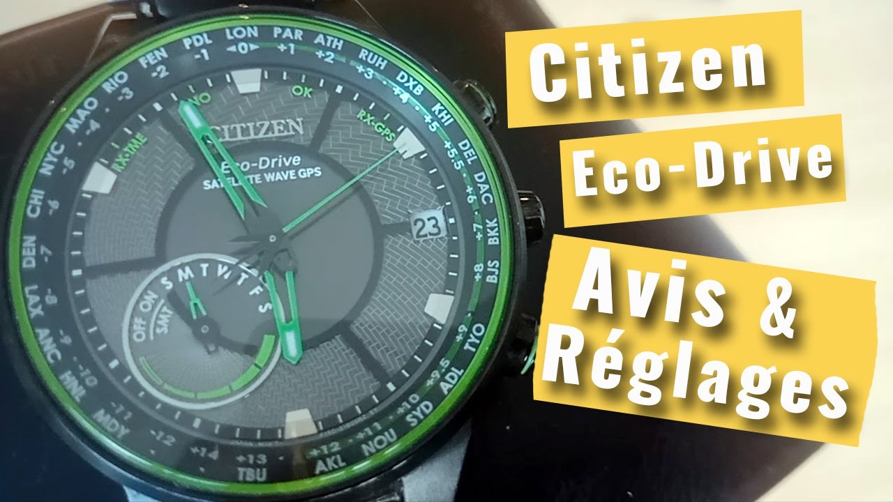 🔥Montre Homme Citizen Eco-Drive. Avis et Réglages !