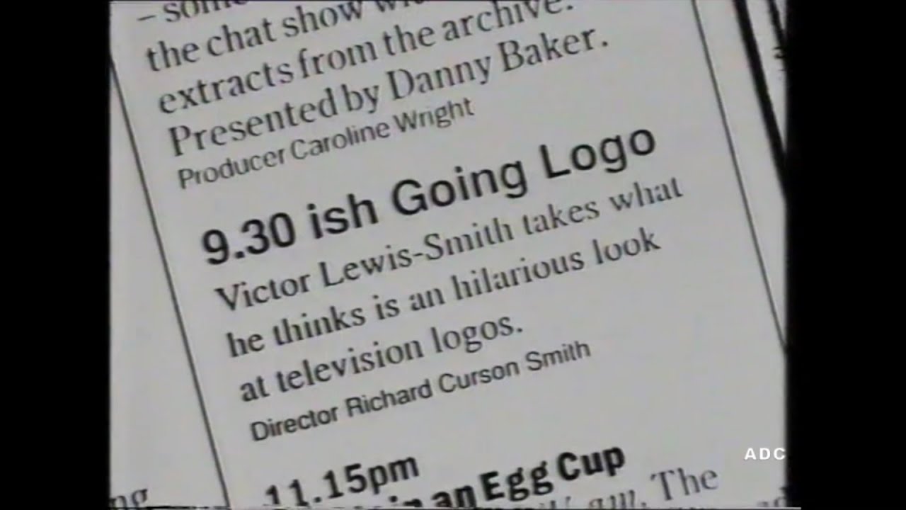 Victor Lewis-Smith TV Hell - Going Logo BBC2 31st August 1992