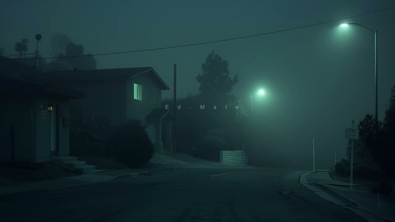 Ed Mate & Seventropic - solar abyss Slowed + Rain   4K