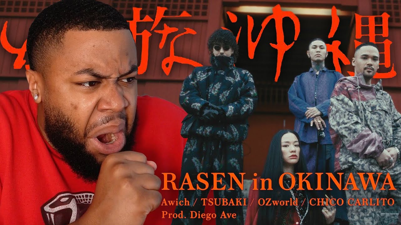 Awich, 唾奇, OZworld, CHICO CARLITO - 'RASEN in OKINAWA' SHOOK Reaction!