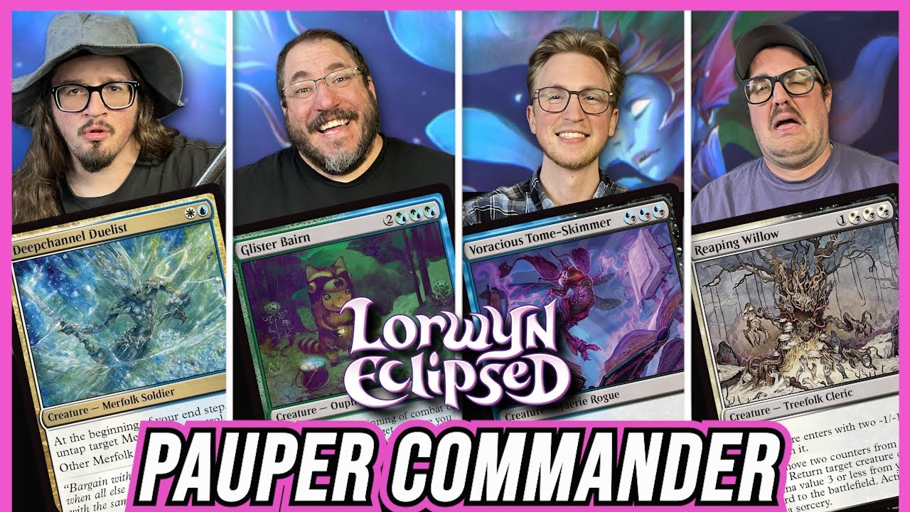 What is this Simic 5-color deck?! - Lorwyn Eclipsed Pauper Commander!