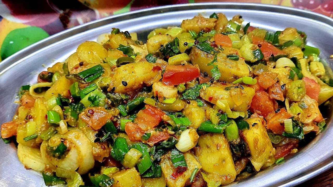 आलू बेसन प्याज़ की सब्जी 10 मिनट में तैयार टेस्ट ऐसा की कभी भुला न पाओगे | Aloo Besan Ki Sabji