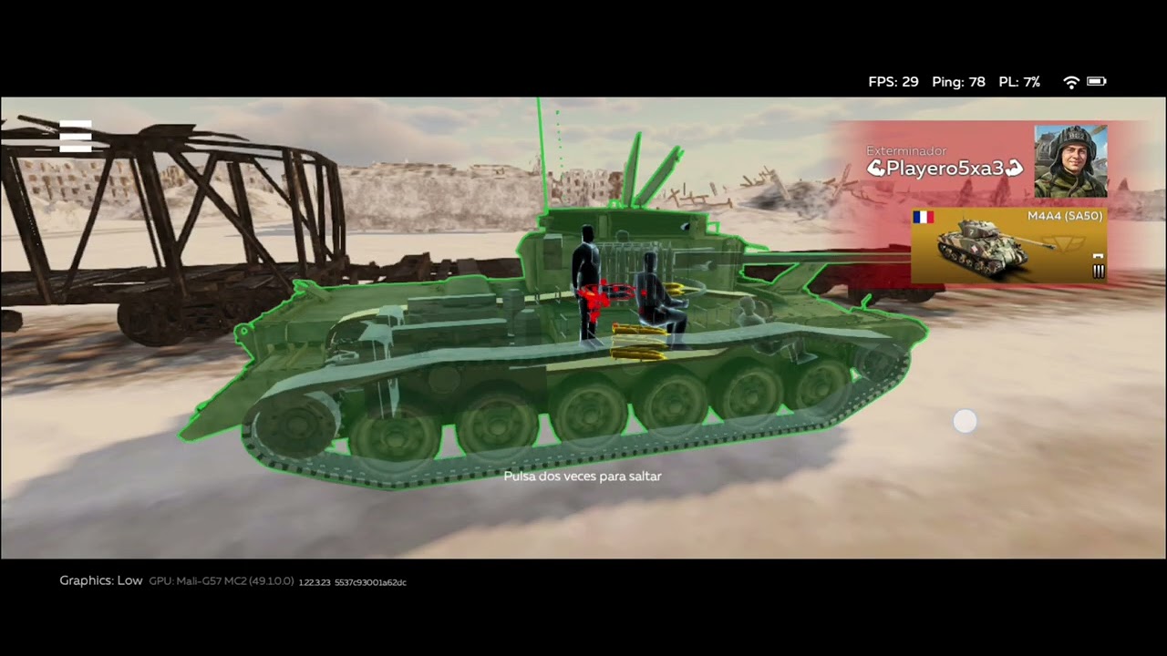 WAR THUNDER MOBILE TANQUES 