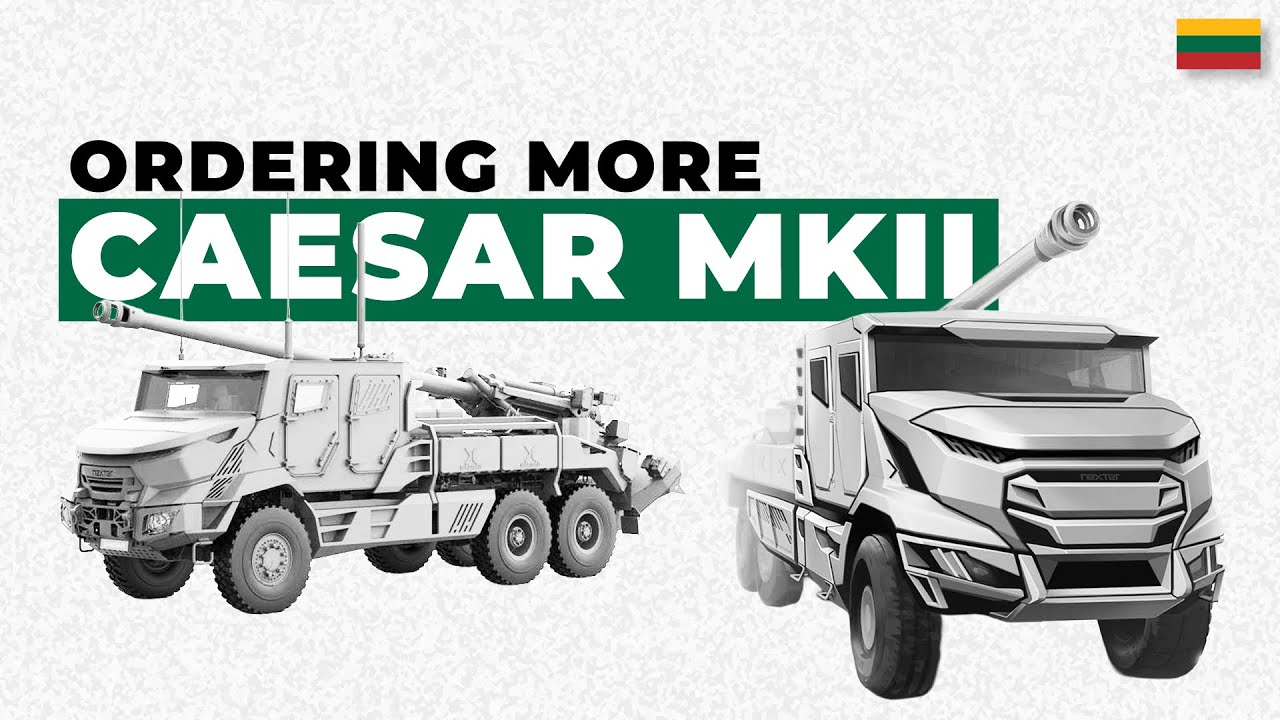 Литва приобрела еще несколько гаубиц Caesar Mk II