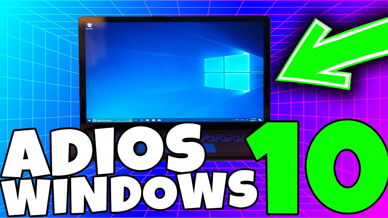 CAMBIO Windows 10 por LINUX en mi Computadora Antigua y VUELA.