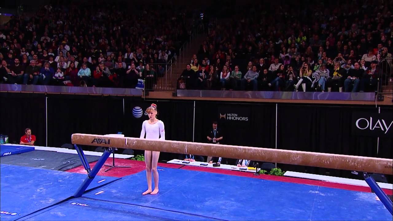 Rebecca Tunney - Balance Beam - 2012 AT&T American Cup