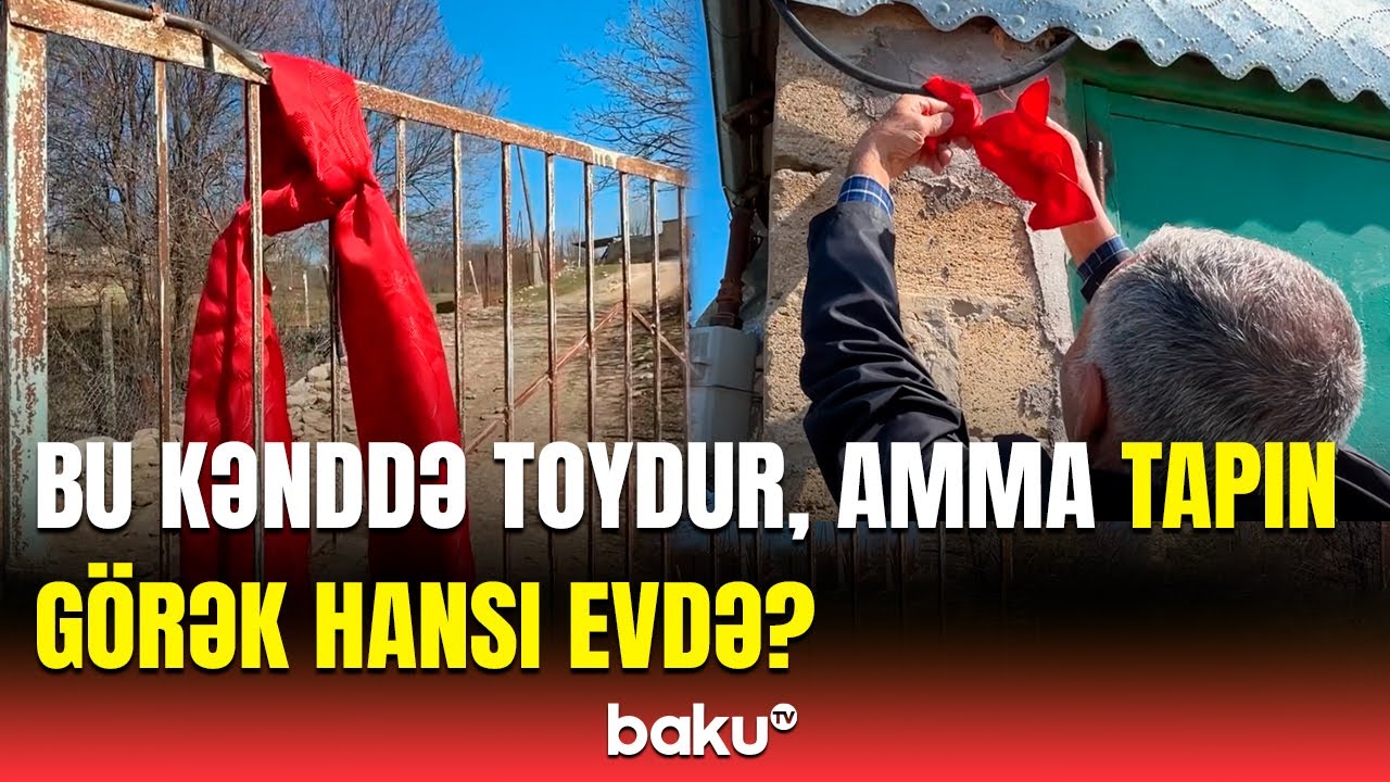 Qəribə adət-ənənəsi olan Ərəbşalbaş kəndinin sakinləri danışdı