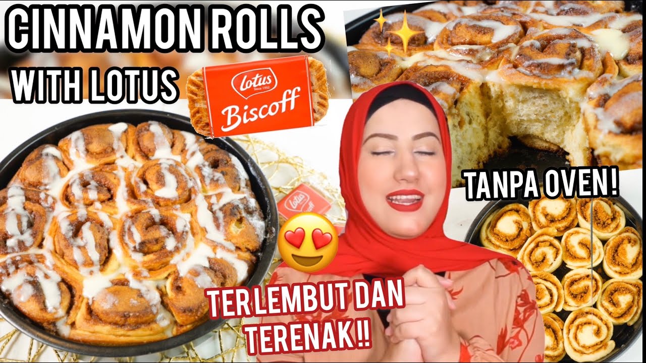 COOKING WITH TASYI : EP 50 - RESEP CINNAMON ROLLS, TANPA OVEN TEREMPUK DAN TERENAK ! DIJAMIN !