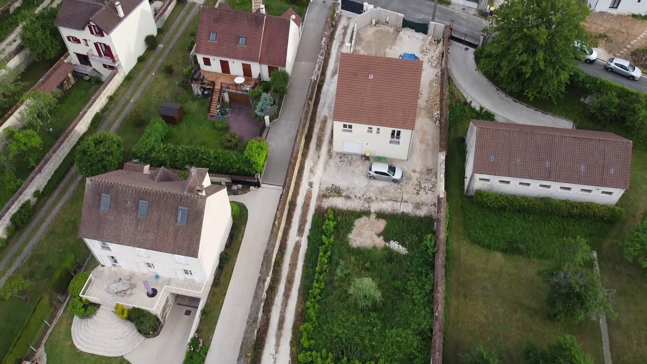 Thomery vu du ciel