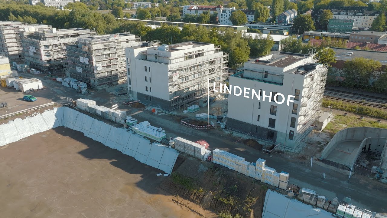 Kronprinzenviertel Dortmund - Richtfest im September 2022