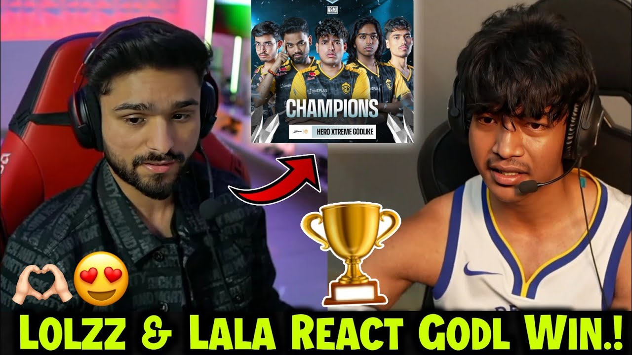 Lolzz & ClutchGod React Godlike Upthrust Win 🔥🤩