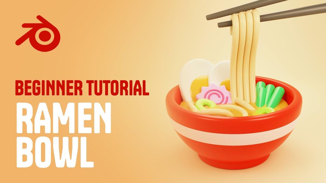 Создаём миску для лапши рамэн — урок по Blender 3D