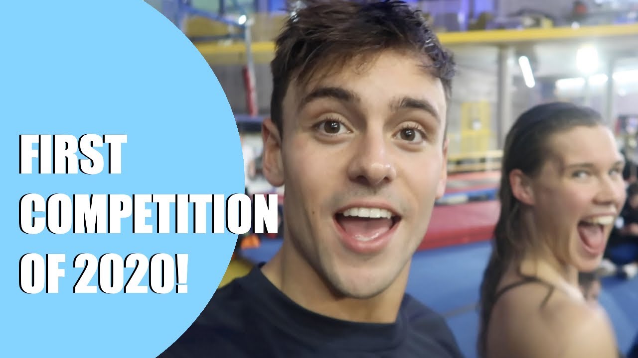 FIRST COMPETITION OF 2020! I Tom Daley