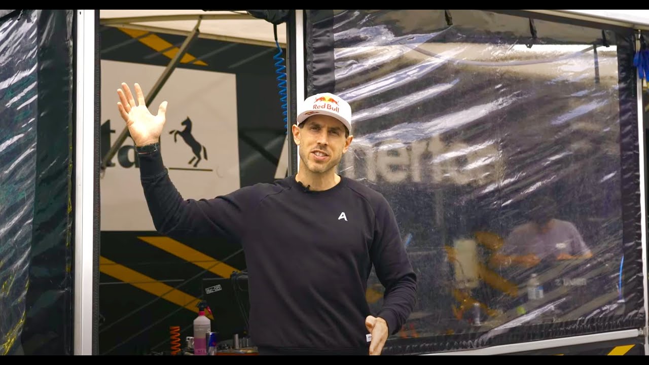 WHAT’S INSIDE A WORLD CUP RACE TEAM PITS!? ATHERTON RACING PIT TOUR!
