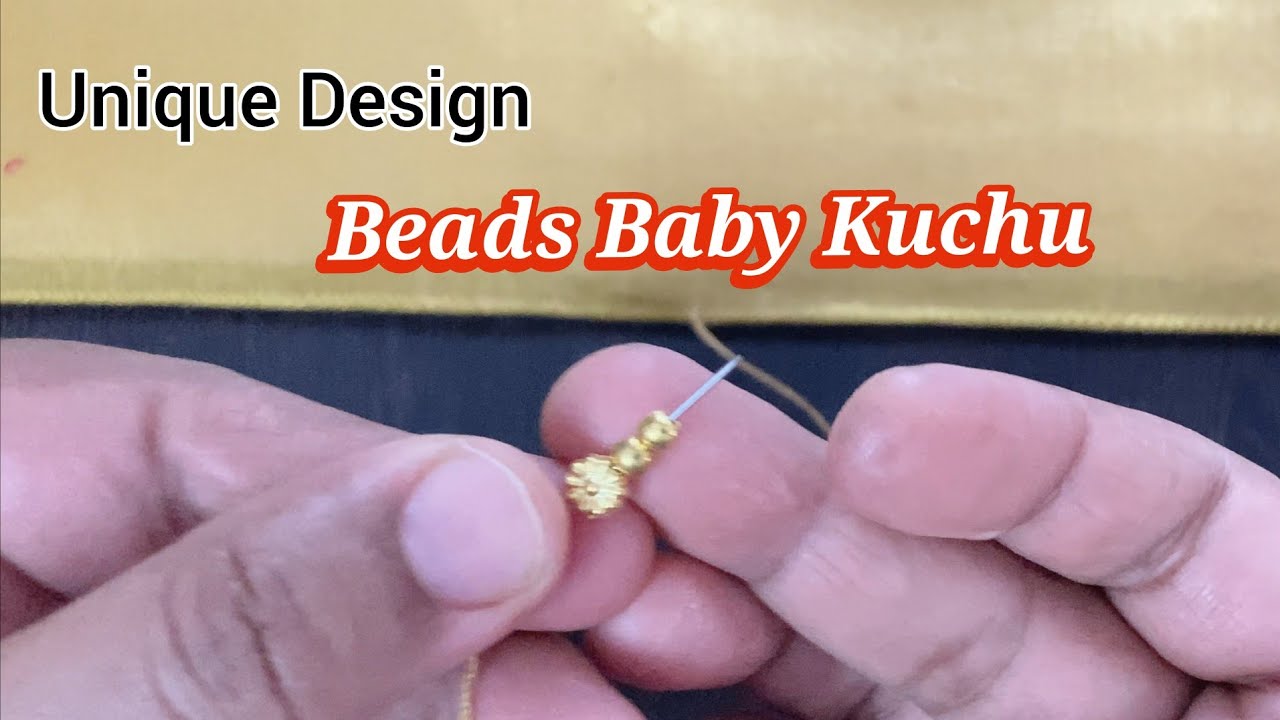 Saree  Kuchu Design /Beads kuchu for Saree# #ಸೀರೆಕುಚ್ಚು#TrendingKuchu/LatestSareeKuchu / ring beads