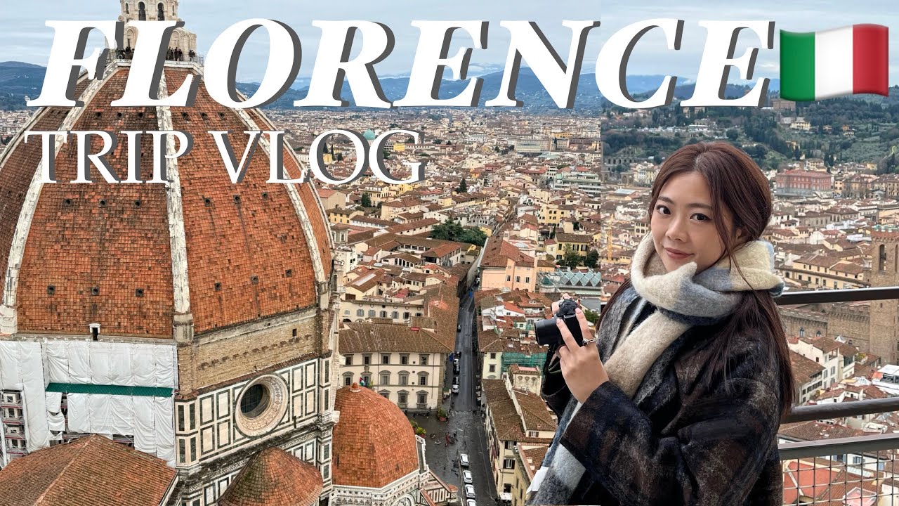 【Trip Vlog】意大利旅行 费用全公开【第二集  佛罗伦萨篇】//年末年始9泊10日in Italy✈️ Happy New Year✨【Ep.2: 3 Days in Florence 】