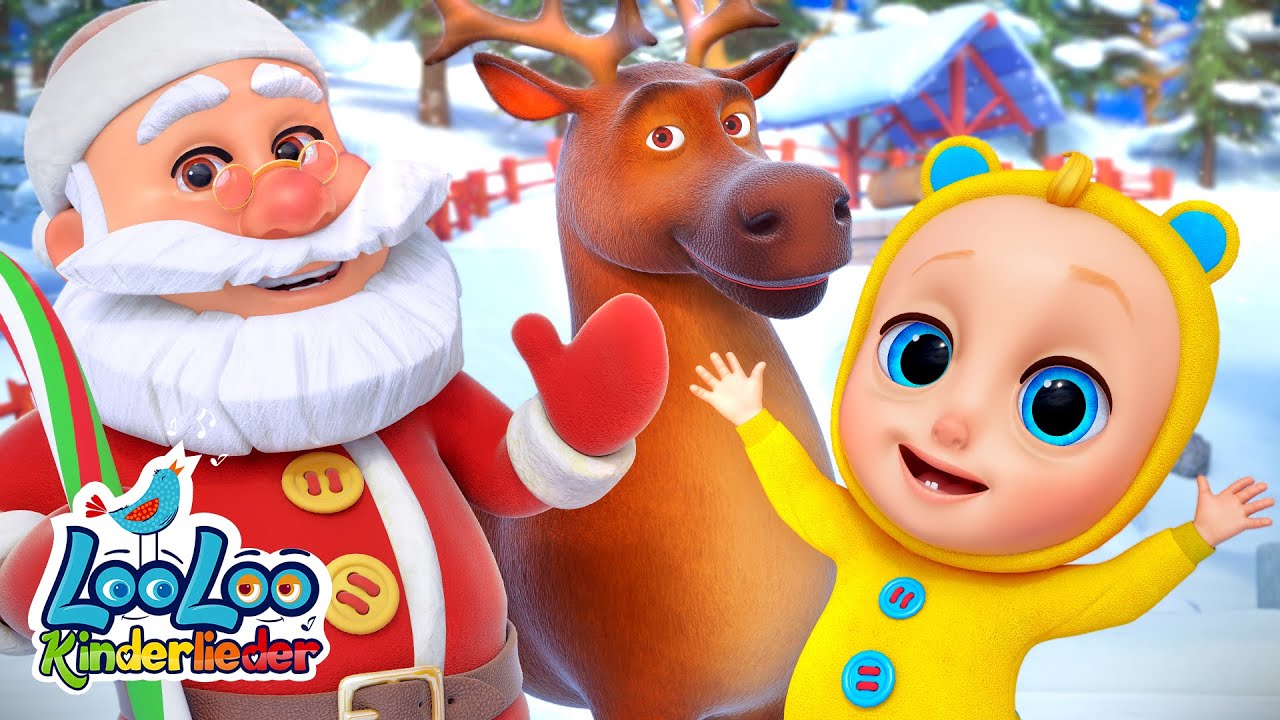 Weihnachtslieder für Kinder 🎄 Süßer die Glocken nie klingen ❄️ Der Festliche LooLoo Weihnachts-Mix