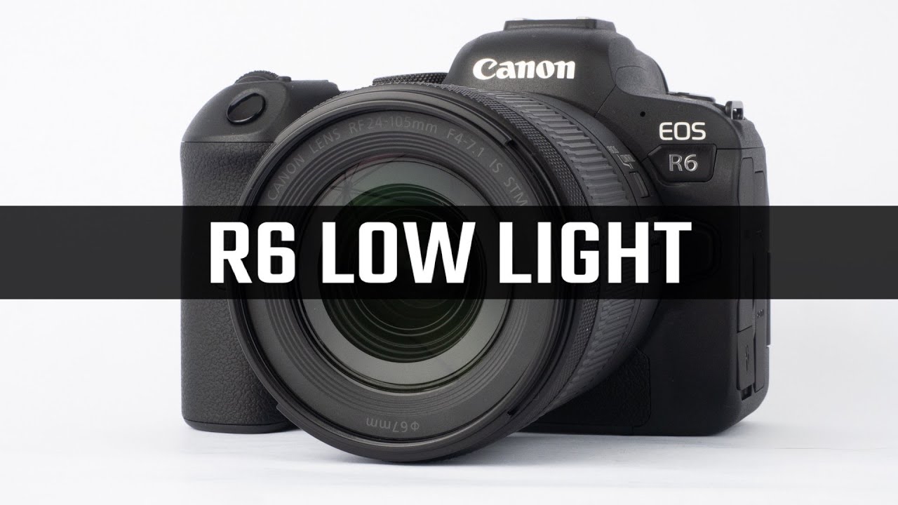 Лучшие настройки Canon R6 при слабом освещении