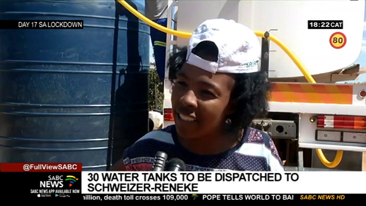 30 water tankers dispatched to Schweizer-Reneke in North West