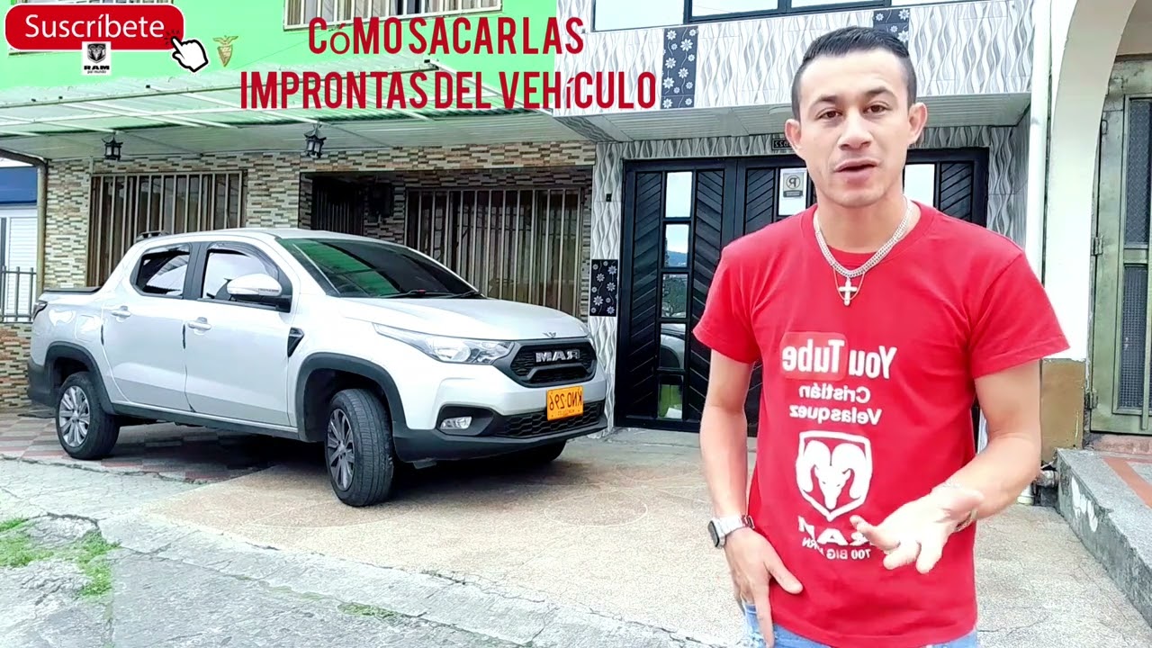 RAM 700 sacar improntas o número VIN para realizar trámites legales