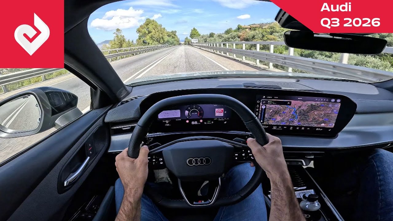 POV/ASMR Audi Q3 2026 2.0 TDI 150 CV | Walkaround, Trunk, Back Seats, Cockpit, Driving, City Driving