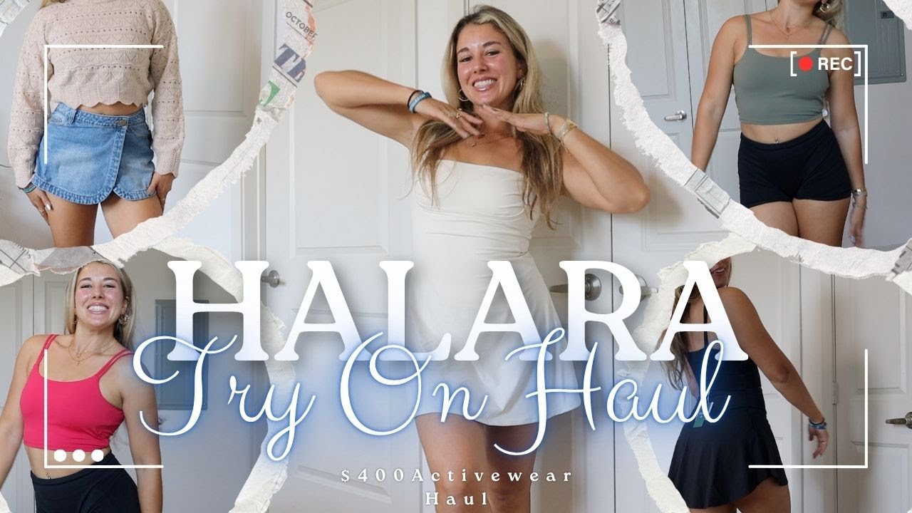 Halara Haul за 400 долларов *ОСЕННЯЯ СПОРТИВНАЯ ОДЕЖДА*