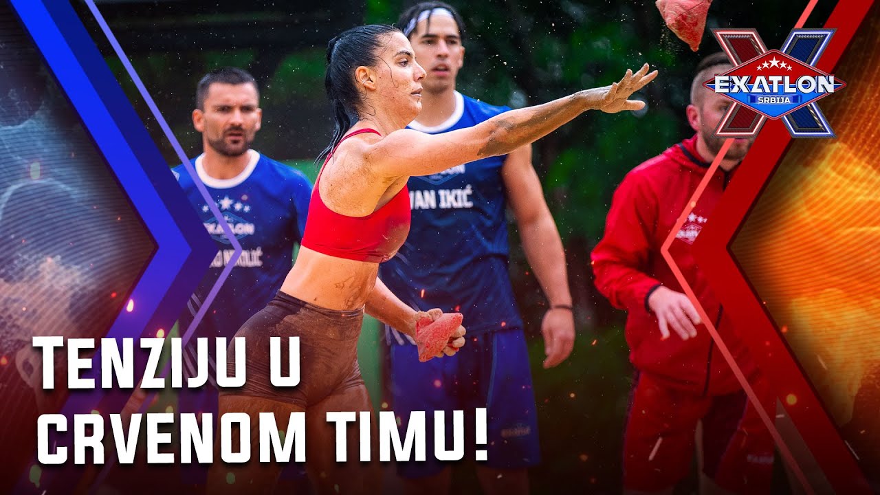 Exatlon Srbija: Epizoda 4 | Tenziju u crvenom timu! Da li su tvrdnje Joždira opravdane?