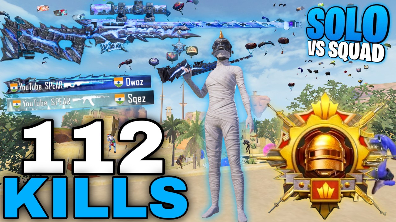 112 KILLS!!😱MY NEW BEST AWM GAMEPLAY With MUMMY SET SAMSUNG,A7,A8,J2,J3,J4,J5,J6,J7,XS,A3,A4,A5,A6