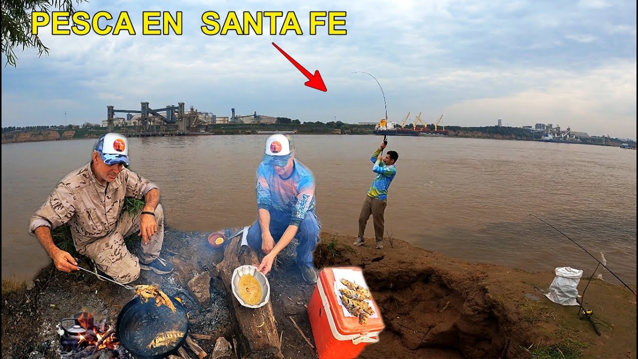 TRES DÍAS DE PESCA Y COCINA EN LA ISLA🎣🔥 RECORRIENDO LUGARES DE SANTA FE, amantes por la pesca 2024