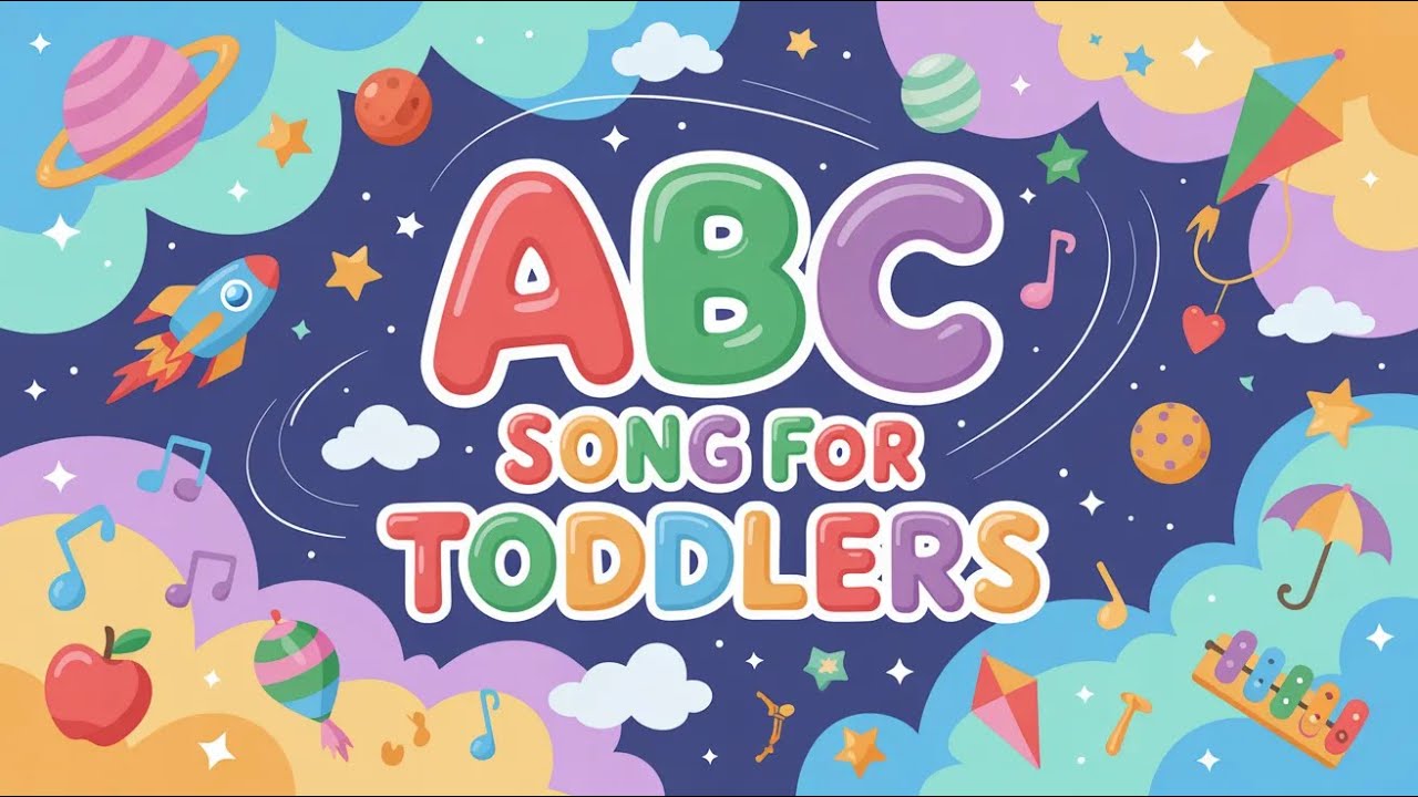 ABC Song for Toddlers 🎵 | A to Z Letter Song for Car Rides and Travel
