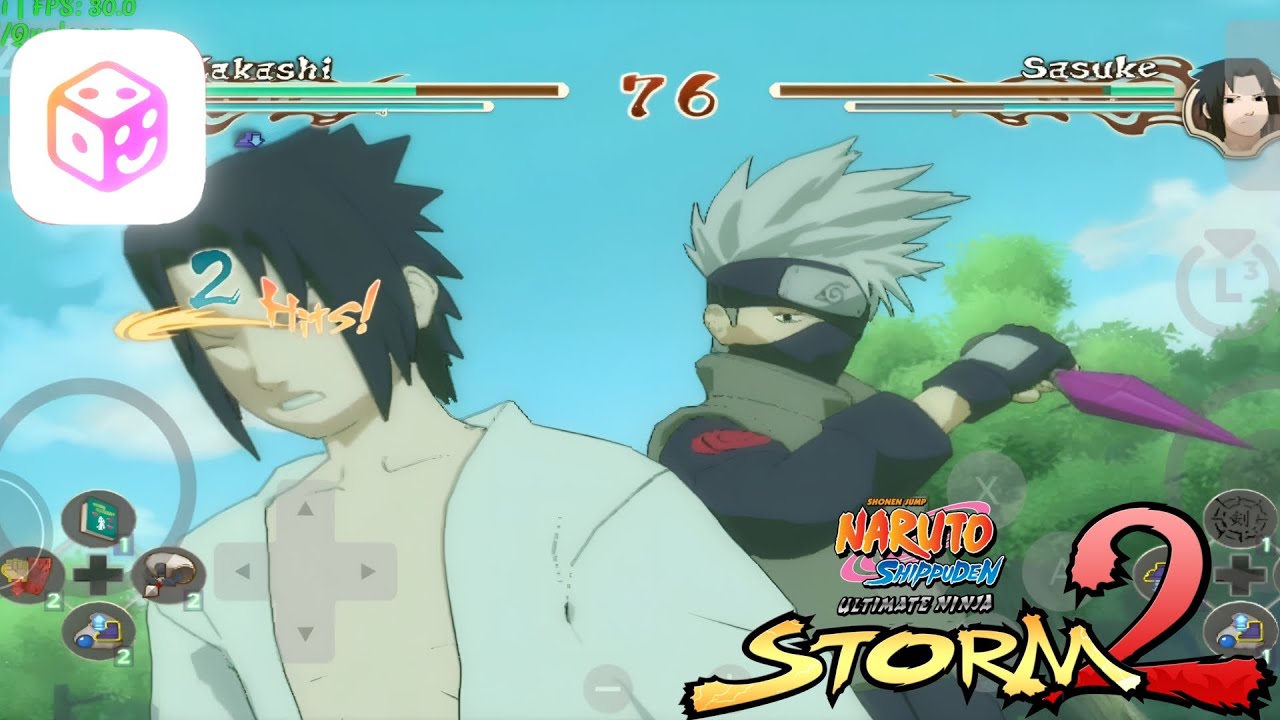 تجربة لعبة Naruto Ultimate Ninja Storm 2 على محاكي SUMI