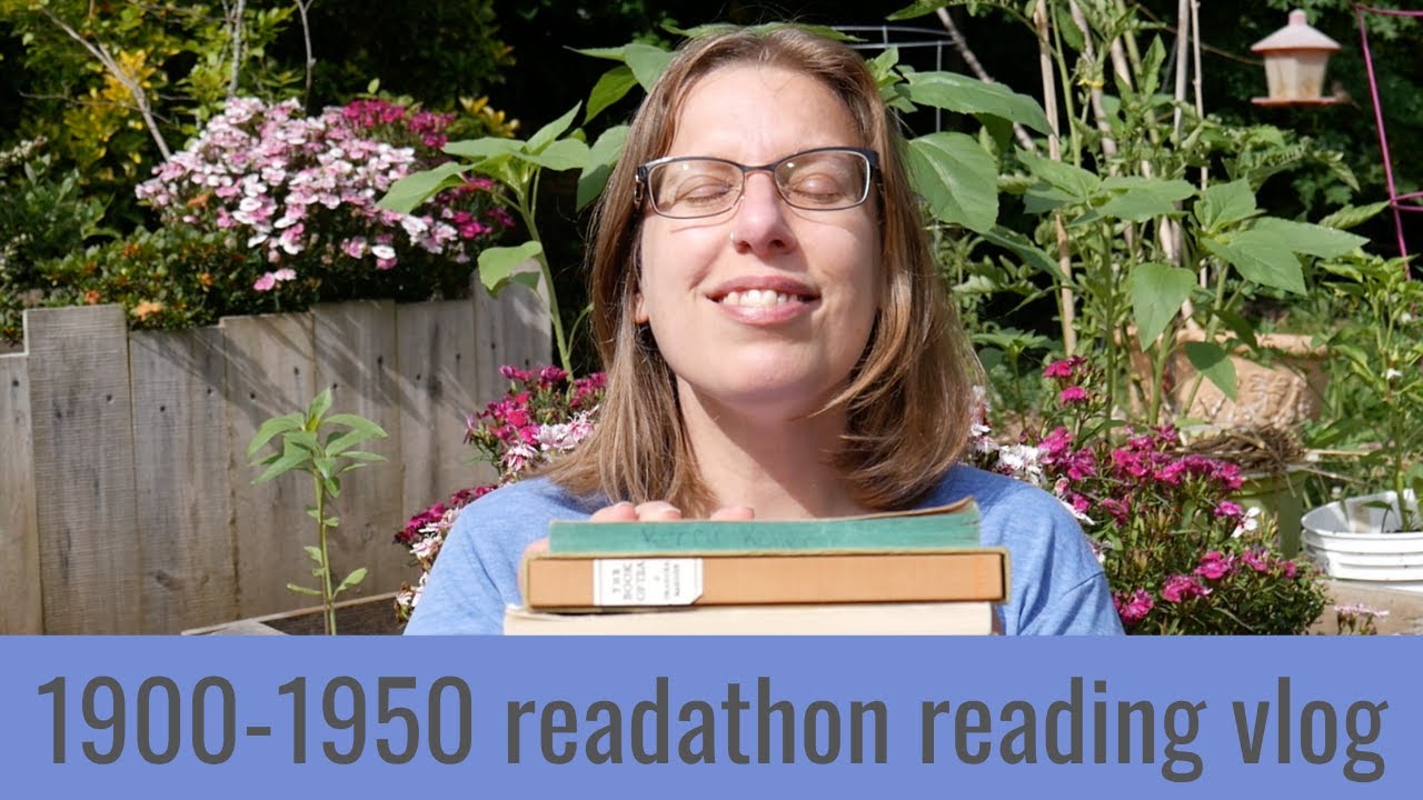 1900 -1950 Readathon Reading Vlog | 5 Books! | Monthly Vlog | Modern Classic | Spring in Asbury Park