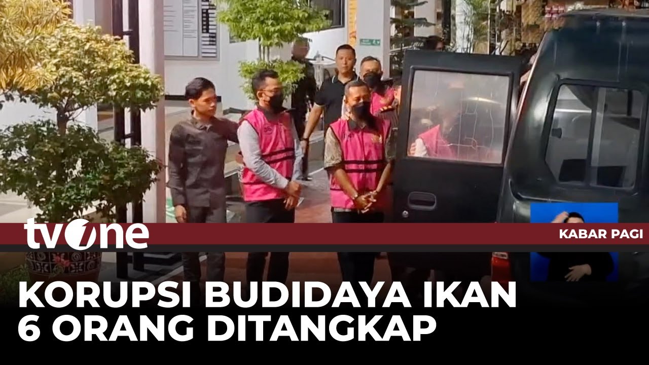 Kejari Purwakarta Tahan 6 Tersangka Kasus Korupsi Budidaya Ikan | Kabar Pagi tvOne