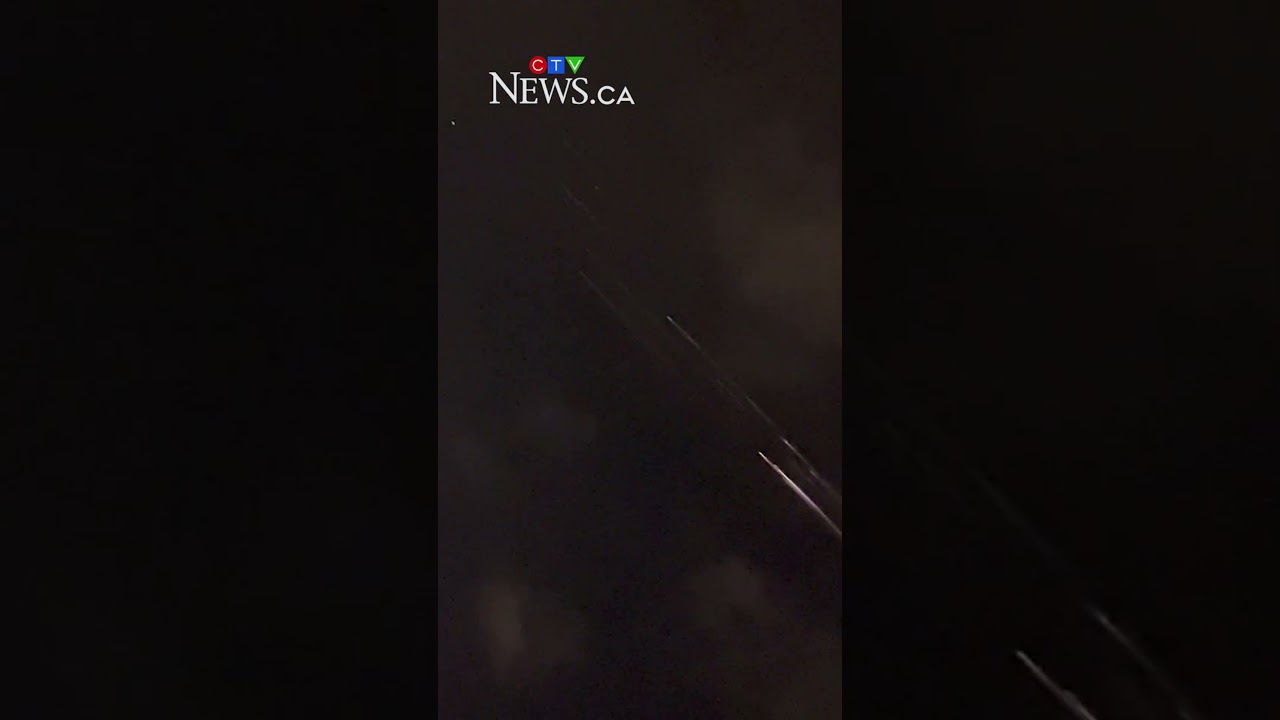 Fireball streaks across sky above Calgary