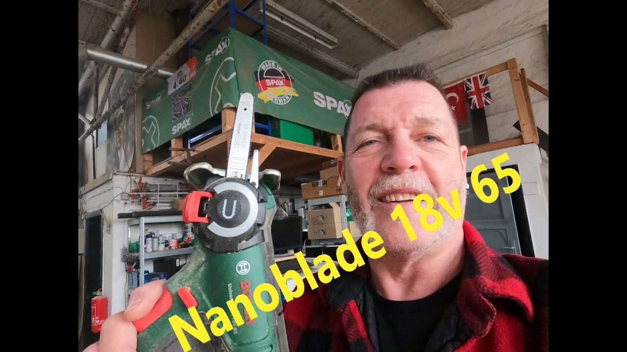 Nano blade 18V 65 the smallest (chainsaw der Welt)