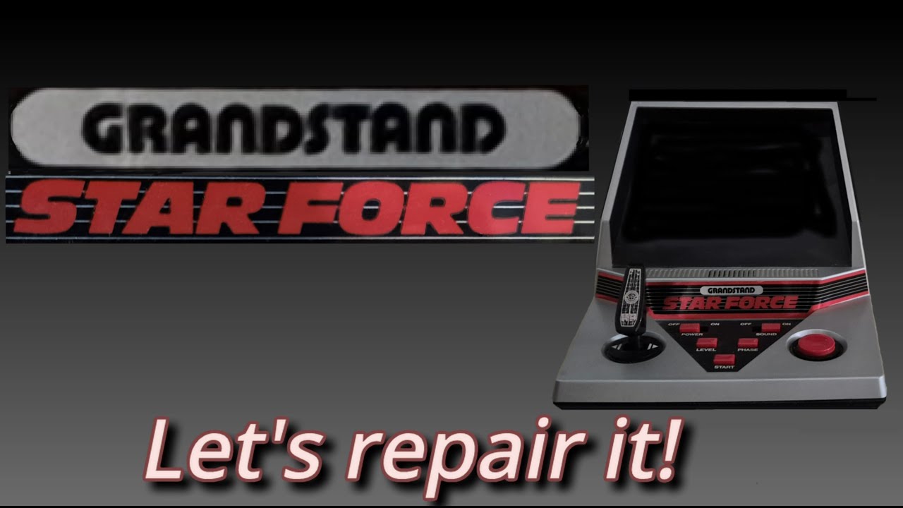 Grandstand STAR FORCE 80's game won't power on - Can I fix it?