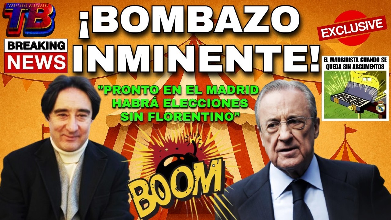 🚨💣 BOMBAZO TOTAL: Elecciones en el Madrid SIN Florentino 😱 exclusiva de Jacinto que lo cambia todo!!