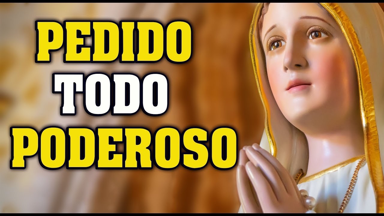 Pedido todo poderoso de la Santísima Virgen. Meditación  #buenasnochesconmaria