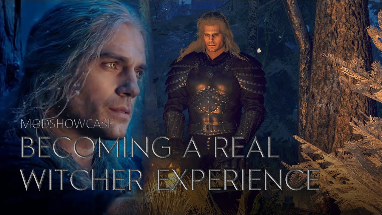 BECOMING A REAL WITCHER NETFLIX EDITION (MODSHOWCASE)
