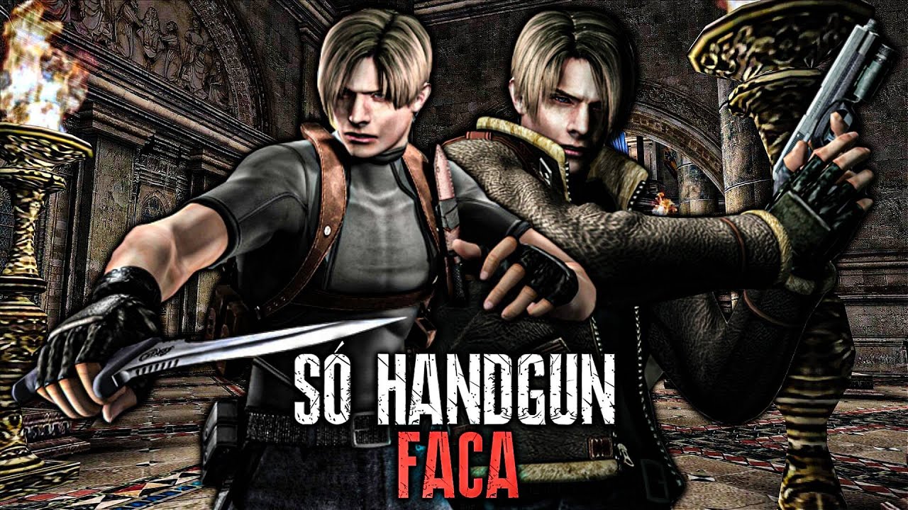 RESIDENT EVIL 4 OG - SÓ HANDGUN É FACA - PROFISSIONAL