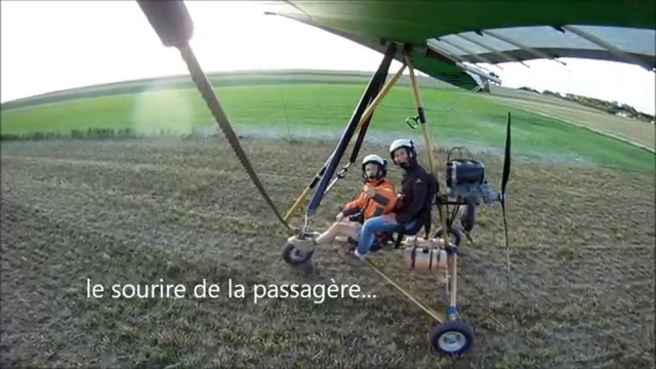 Balade en ULM pendulaire avec Claudy