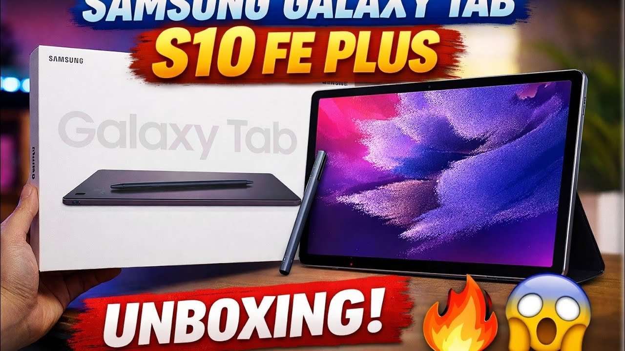 Finally Bought Samsung Galaxy Tab S10 FE Plus😍| Unboxing Video