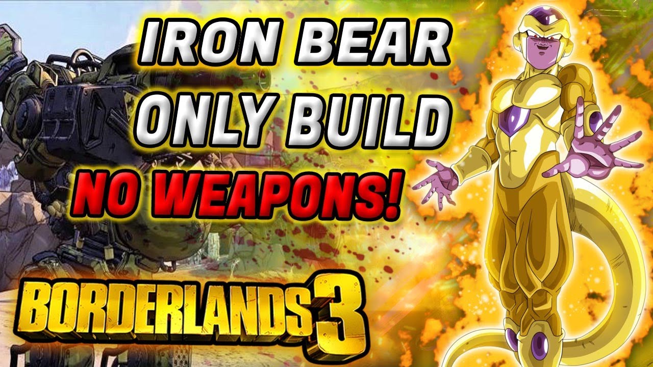 IRON BEAR ONLY MOZE BUILD! NO WEAPONS MOZE BUILD| Moze Iron Bear Only No Weapons Build| Mayhem 10