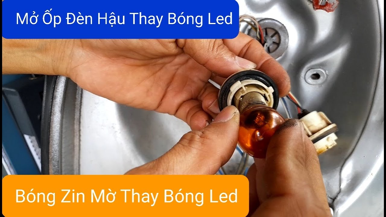 Thay Bóng Led Hậu Phanh Đuôi Xe Ô Tô Matiz Spark