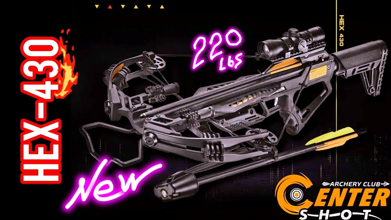 HEX-430 - 220 фунтов - 430 fps - Новый арбалет для Охоты EK Archery, быстрее, сильнее, точнее - 2025