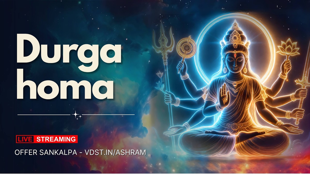 Durga Homa | 19 Sep 2026 | Live From VDS Bangalore Ashram