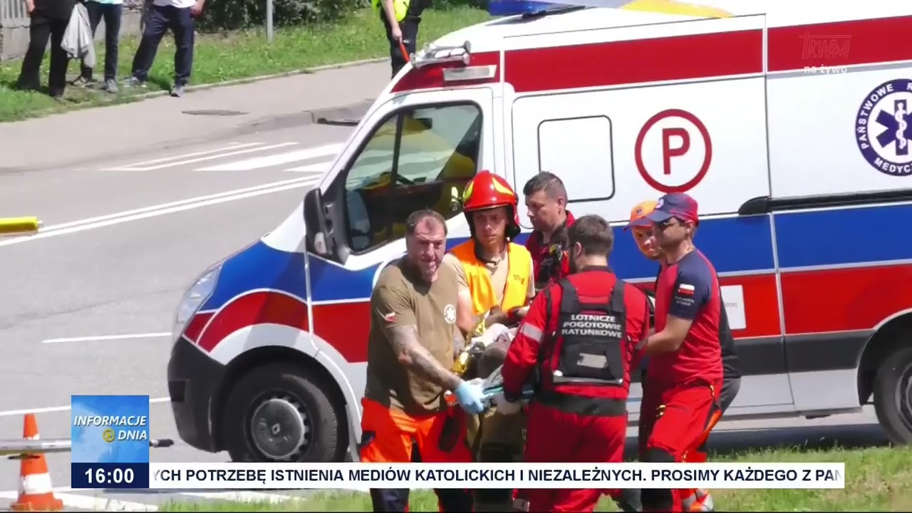 Akcja ratownicza w kopalni Rydułtowy