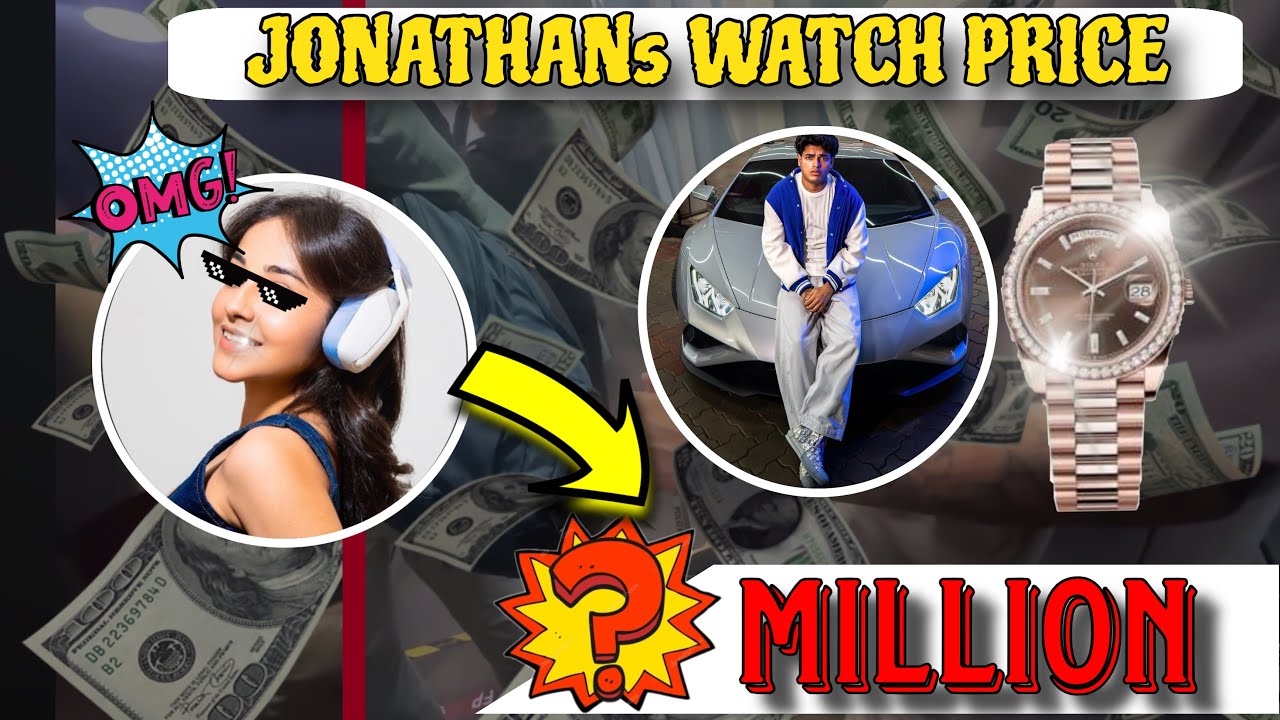 Jonathan Expensive Watch 🤯 | Bachhu Shocked 😳 | ? Million #jonathan #bachhu #youtube 